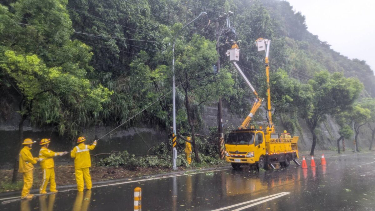 10級強風吹垮樹竹壓斷線!桃園尚餘943戶停電 台電全力搶修 S 160972892