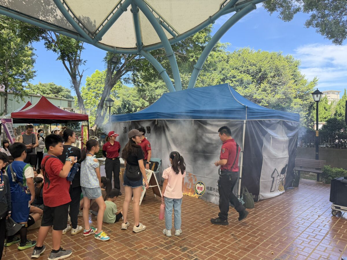 華勛消防暑期夏令營設趣味關卡 帶學童實際體驗扎根防災觀念 S 43163659