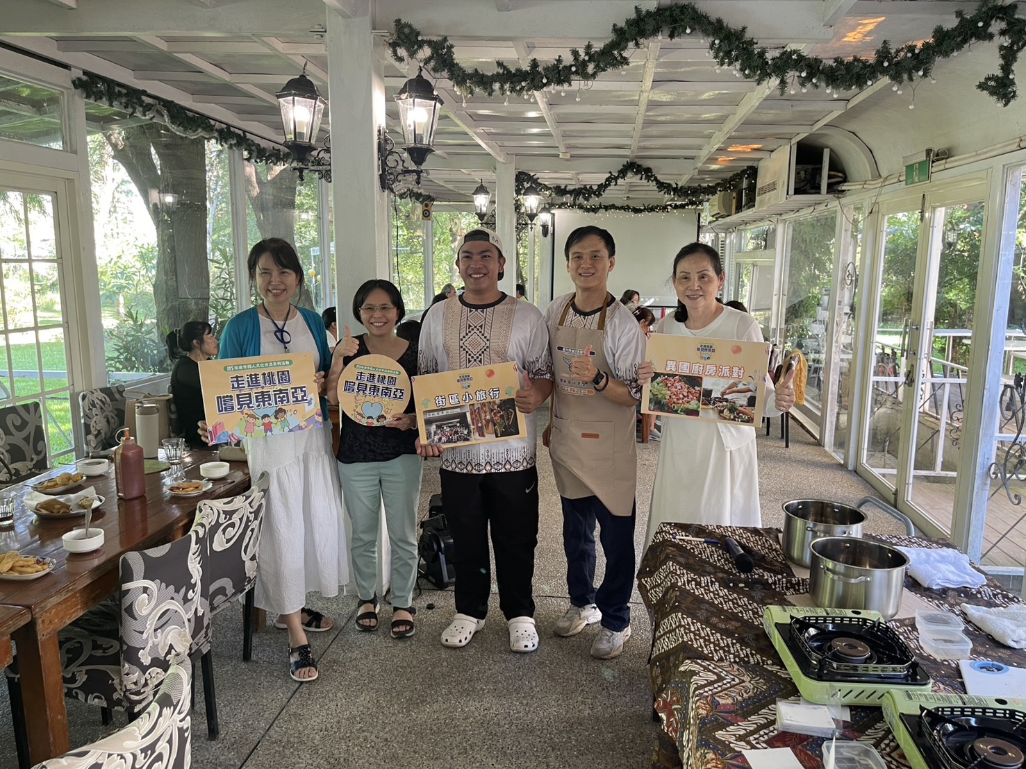 開南大學國際學生以美食分享菲律賓文化 推動國際交流與社會實踐