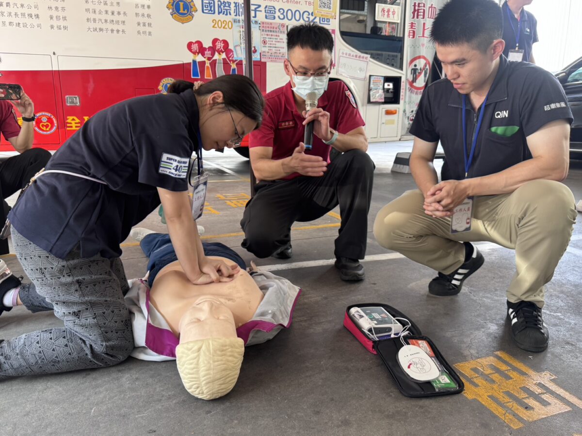 超秦集團愛心捐血吸人潮 埔子分隊結合公益傳授急救知識 S 47374355 0 0