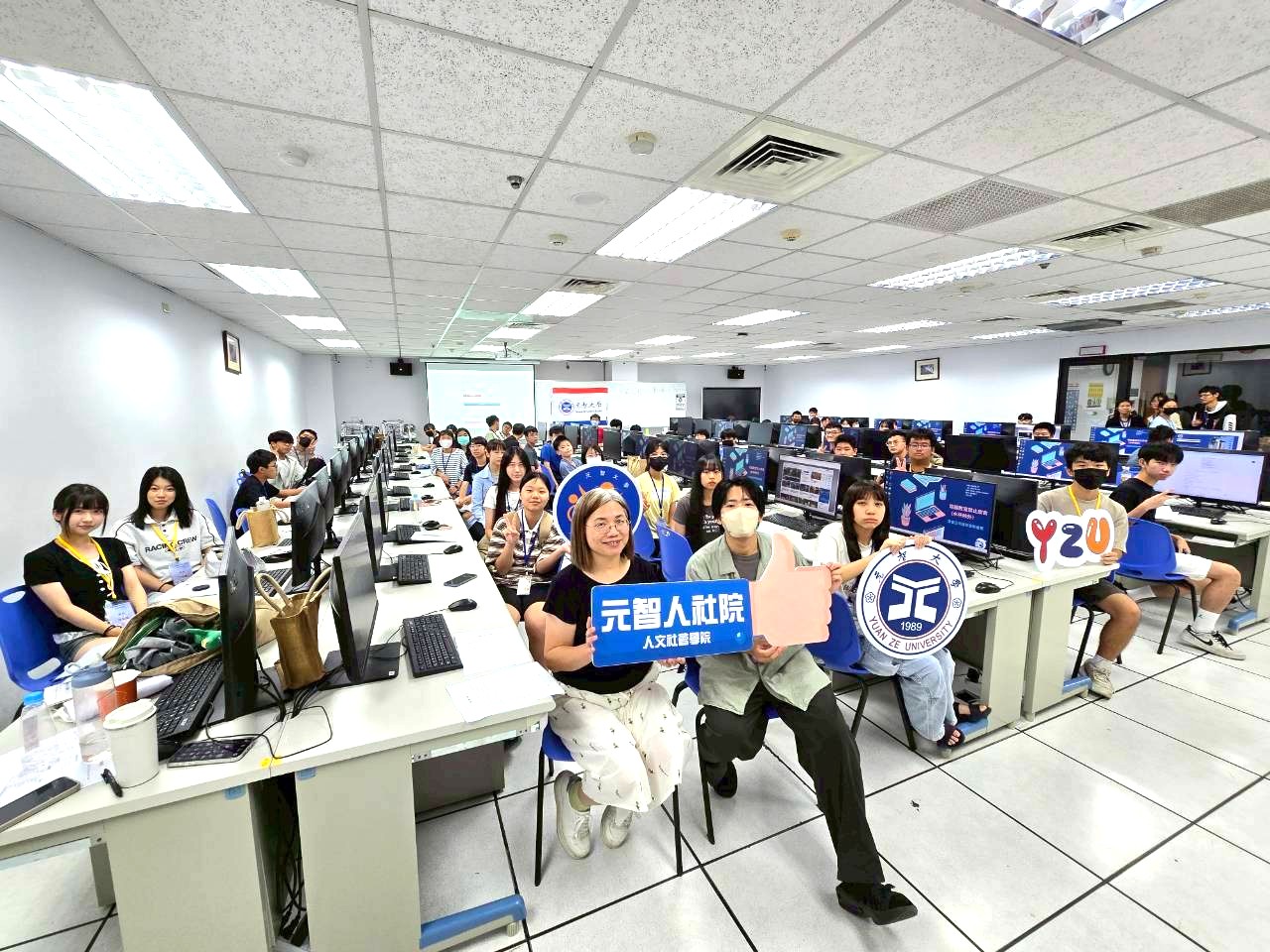 元智大學「AI人文智造所」吸引60高中職學子參加 培育新世代科技素養 g554