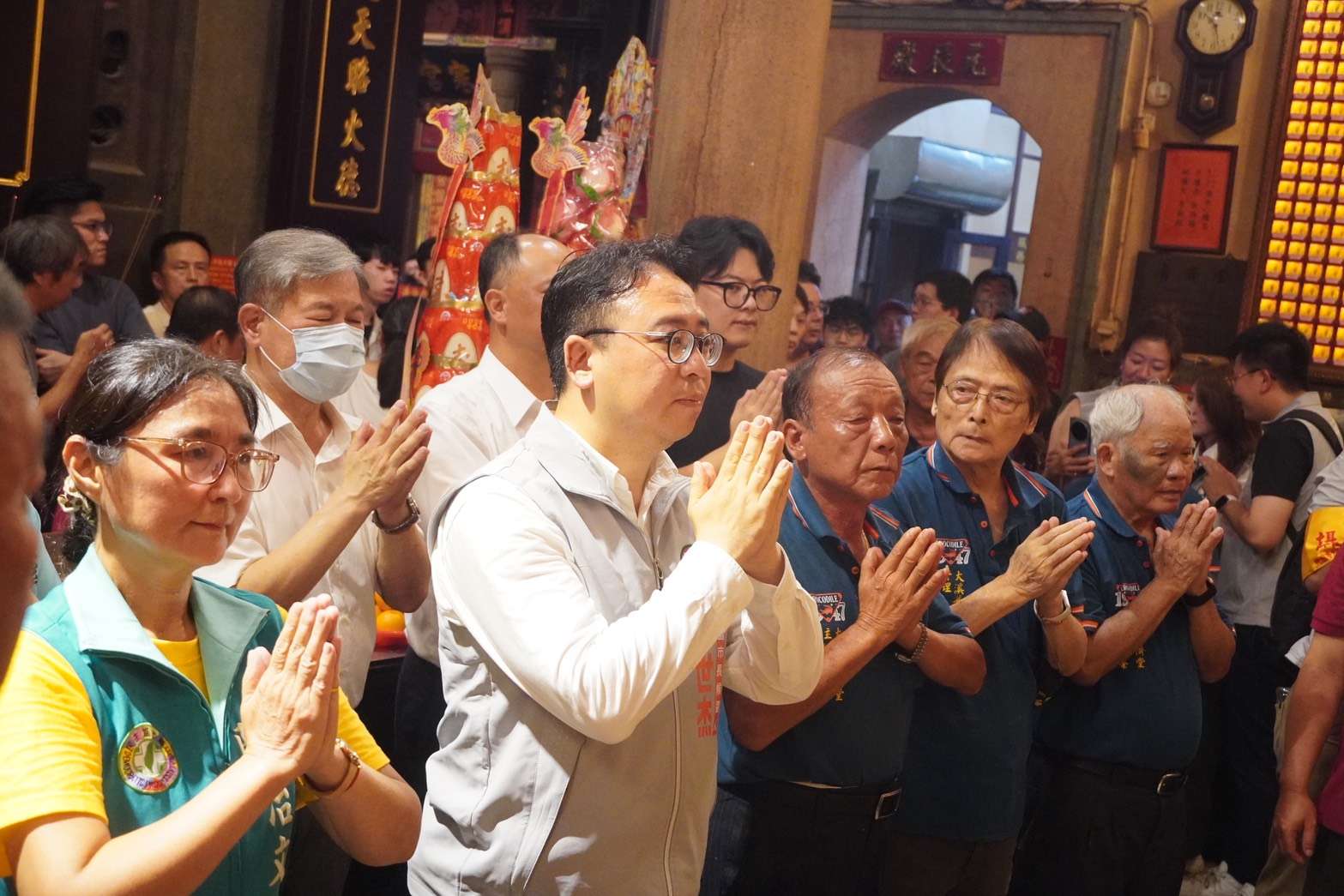黃世杰赴大溪歡慶關聖帝君聖誕 盼改善交通拚文化觀光