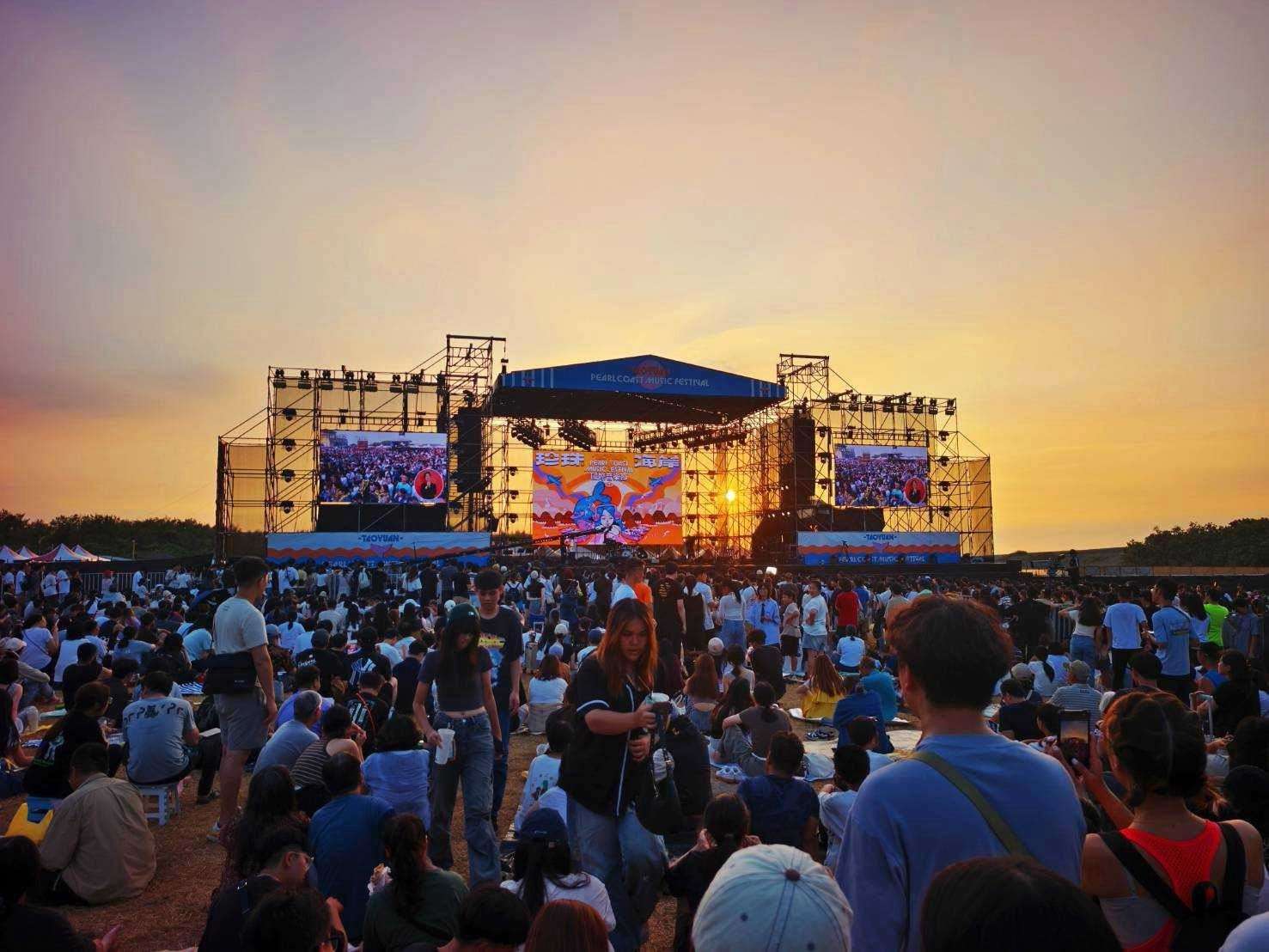 桃園珍珠海岸音樂節成功打造在地品牌 創20萬人流帶動觀光熱潮